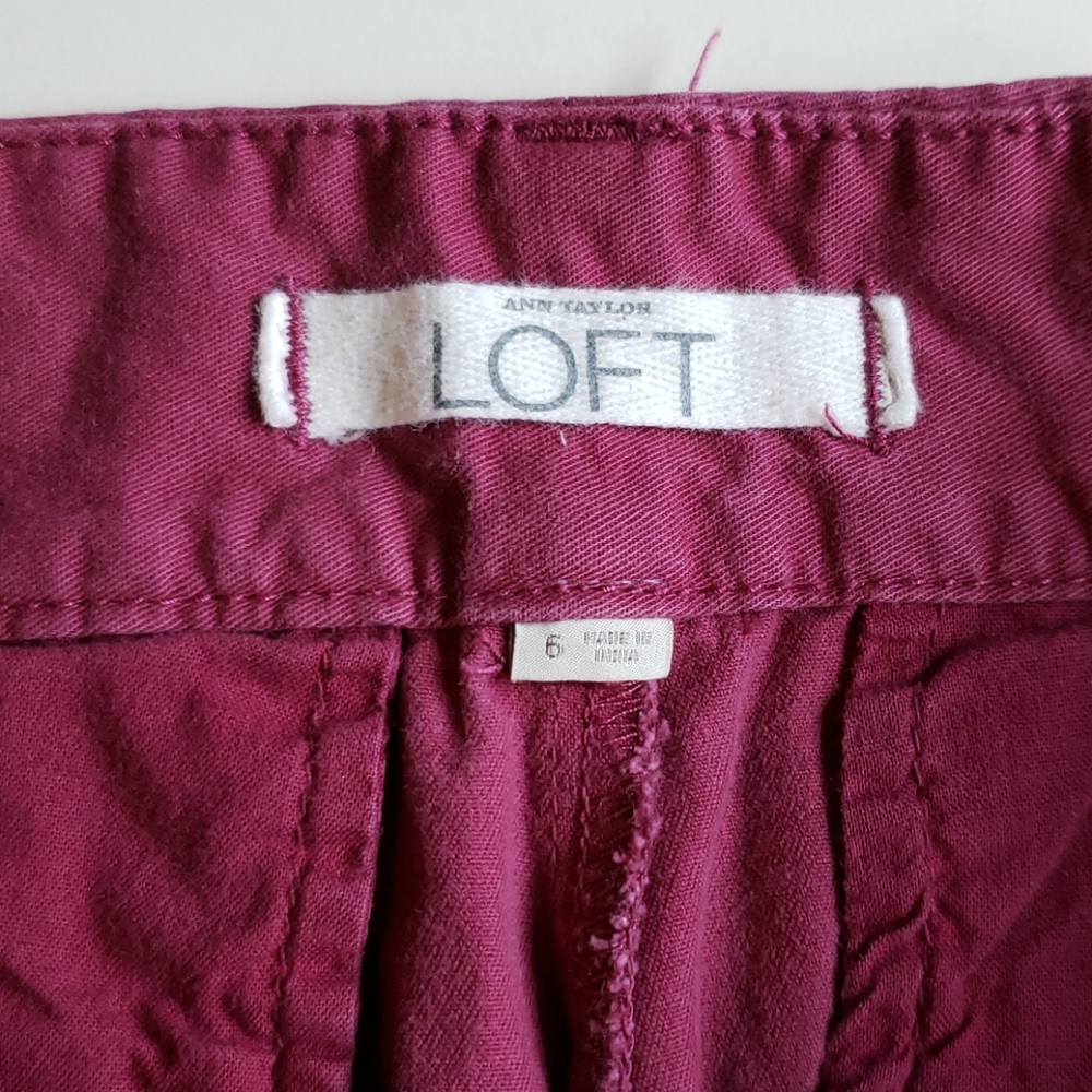 Loft Raspberry Shorts - Picture 2 of 3